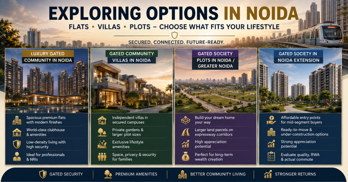 Best Gated Community in Noida | Secure Homes & Growth
