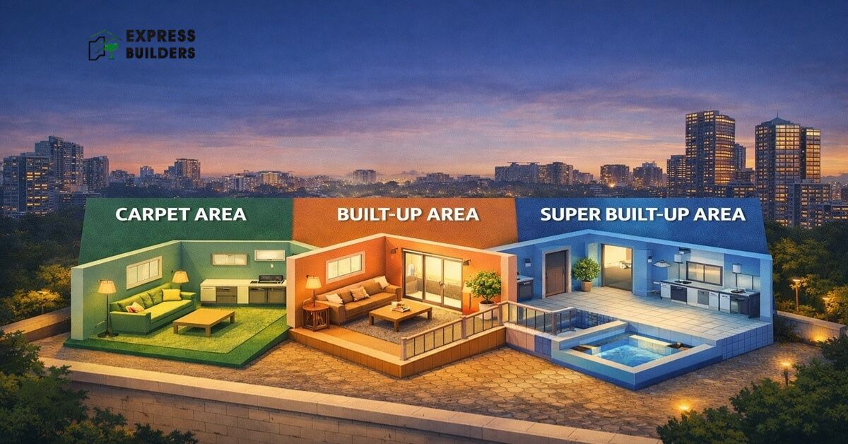 carpet area super area difference