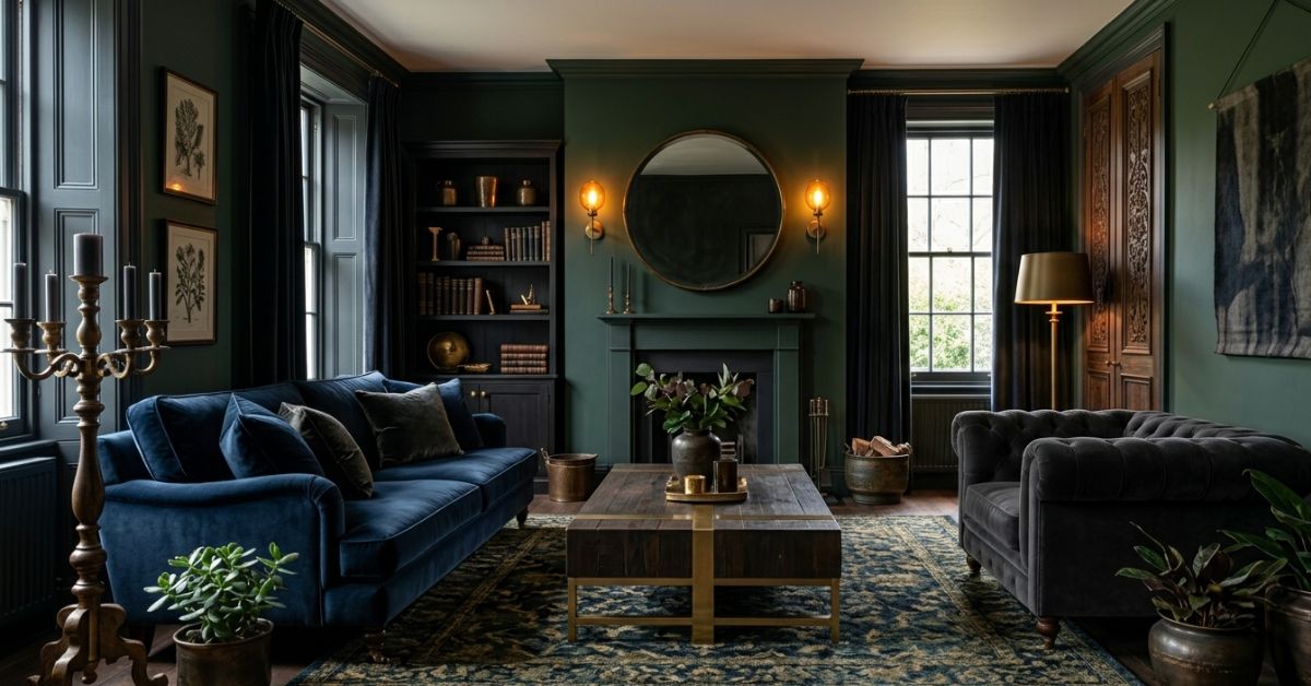 Moody Dark Interiors