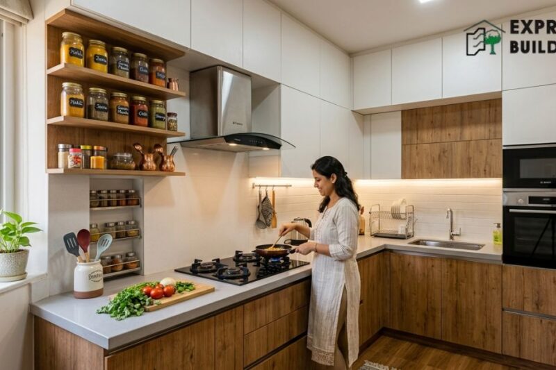 Best Modular Kitchen Design Ideas for Compact Indian Homes 2026