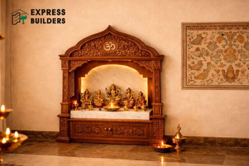 Pooja Room Designs: Blending Tradition with Modern Indian Style