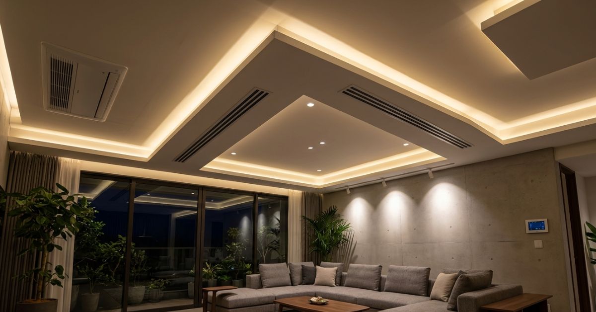 false ceiling designs for living room