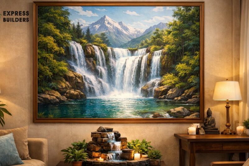 Waterfall Painting Vastu Shastra: Direction, Placement & Benefits