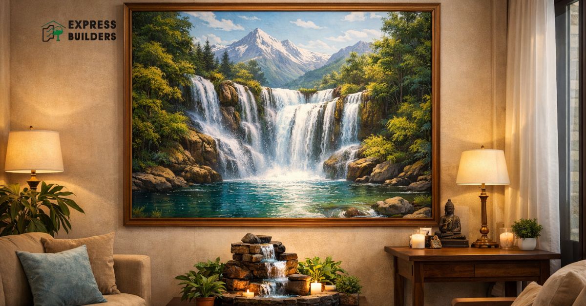 Waterfall Painting Vastu Shastra