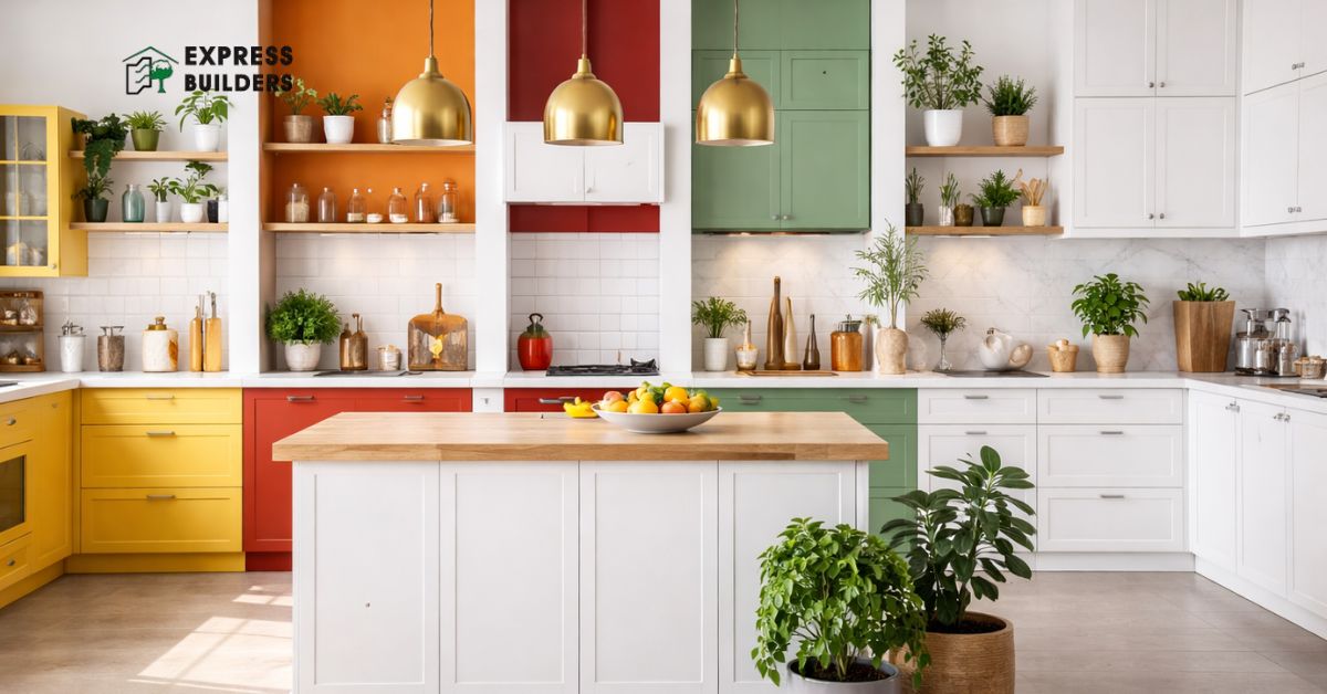 kitchen colours as per Vastu