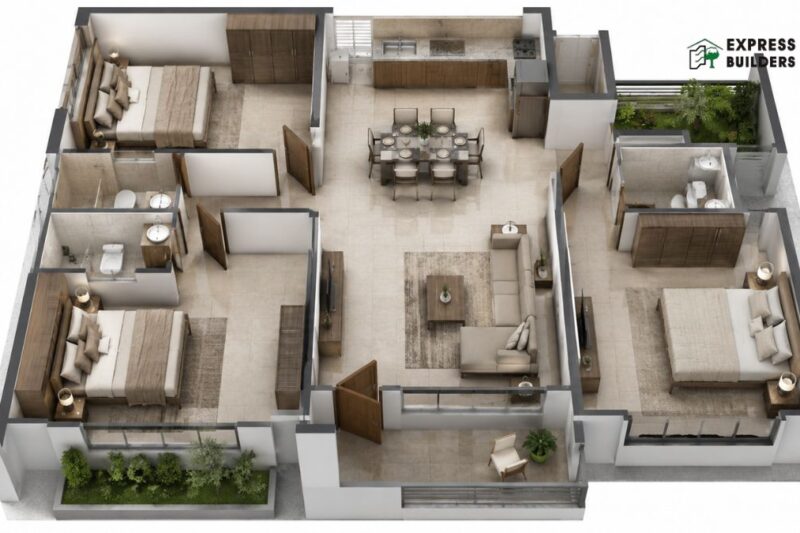 3 BHK House Plan: Design, Layout and Key Tips