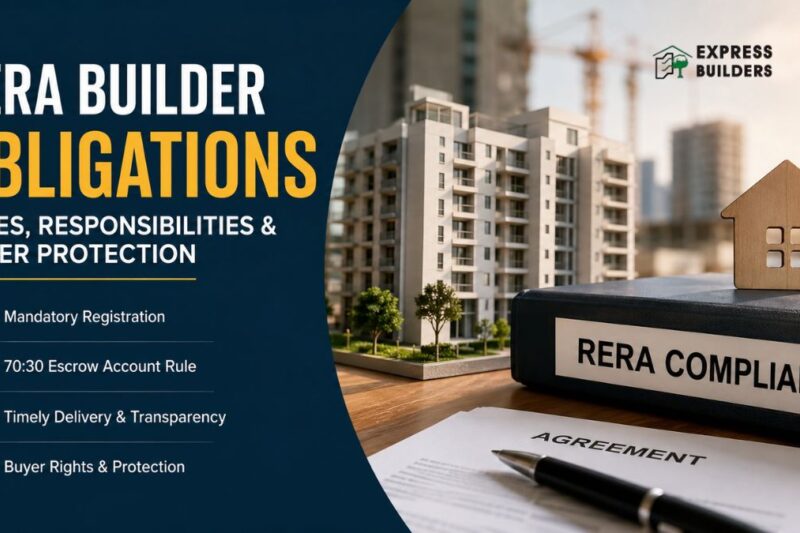 RERA Builder Obligations: Rules, Responsibilities & Buyer Protection
