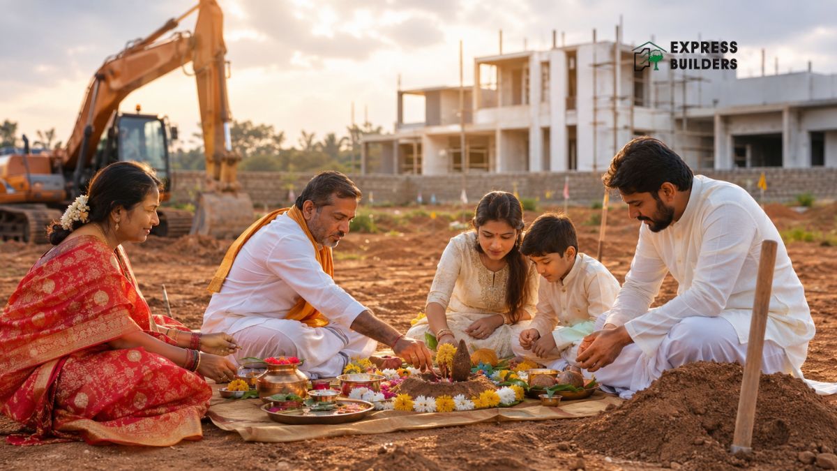 Shubh Muhurat to Start Construction of New House