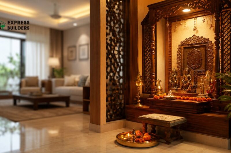 best direction for mandir