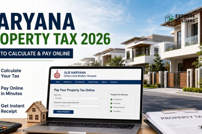 Haryana Property Tax 2026 – How to Calculate & Pay Online