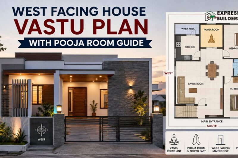 West Facing House Vastu Plan With Pooja Room: The Complete Guide