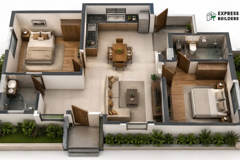 2 BHK House Plan: A Complete Guide to Smart and Stylish Living
