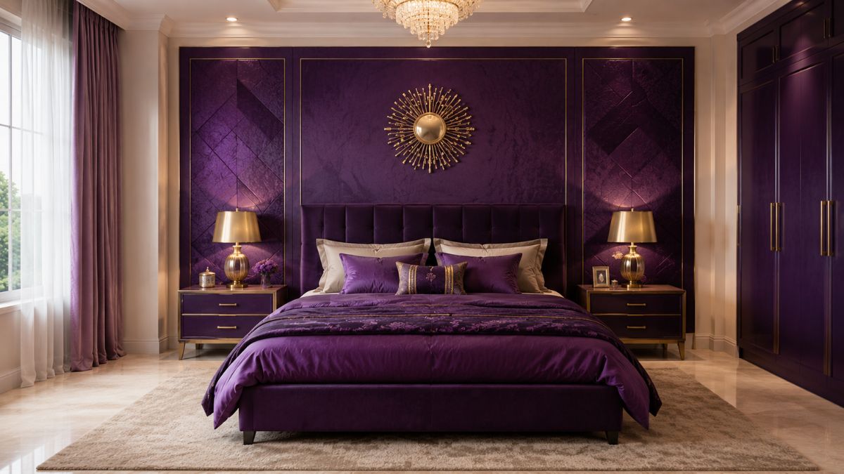 Deep Purple and Gold