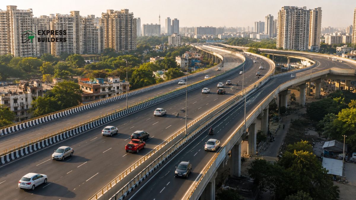 Hindon Elevated road Ramps