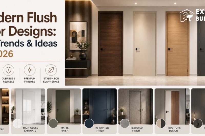 Modern Flush Door Designs That Are Taking Over Every Home in 2026