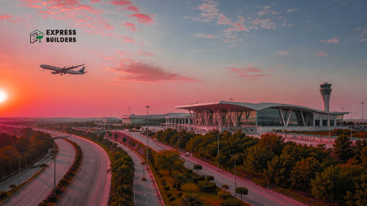 Noida international airport first flight