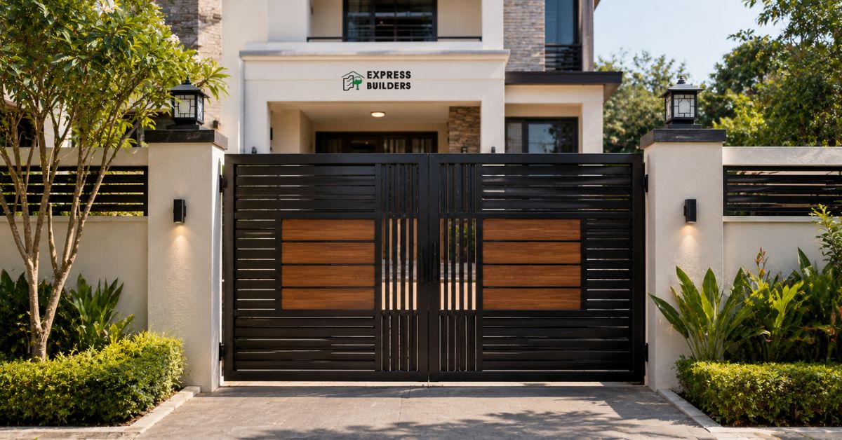 main gate colour paint