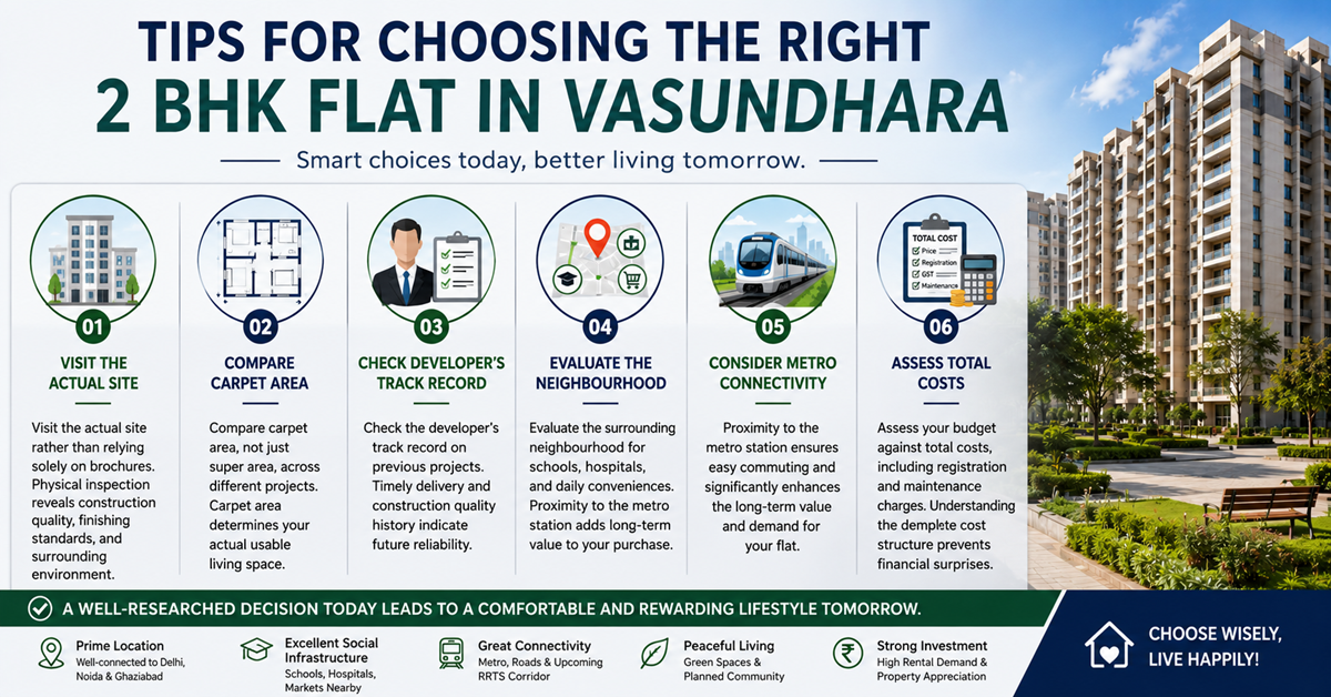 tips for choosing flats