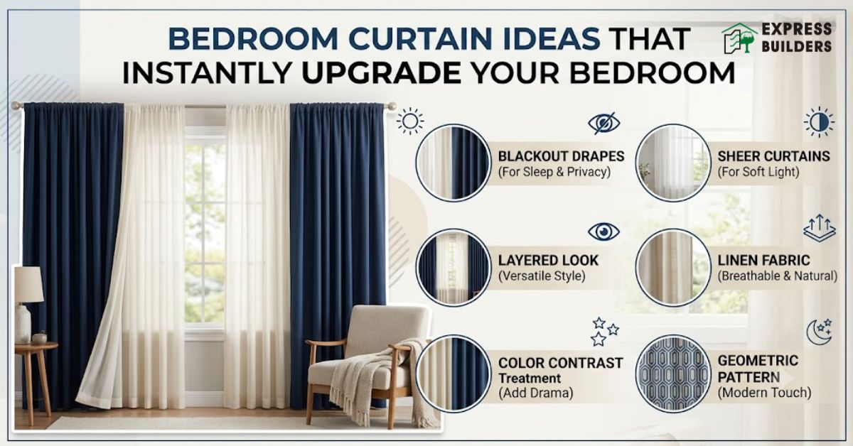 Bedroom Curtain Ideas That Instantly Upgrade Your Bedroom
