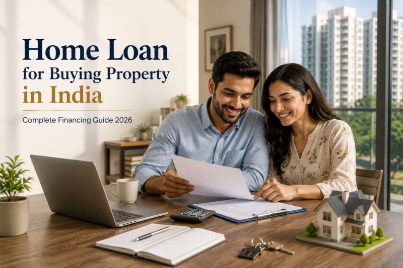 Home Loan for Buying Property in India: Best Banks, Interest Rates, Payment Plans & Complete Financing Guide (2026)