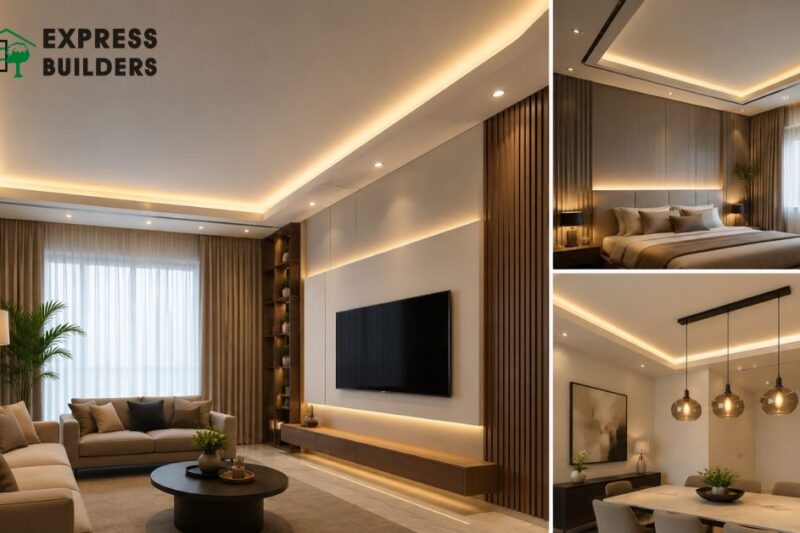 False Ceiling Lights: Designs, Colours & Ideas That Transform Any Room