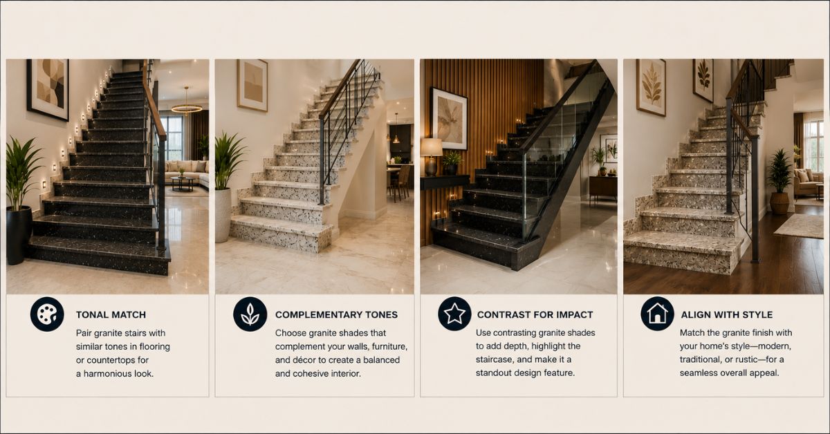 Granite Stairs Design