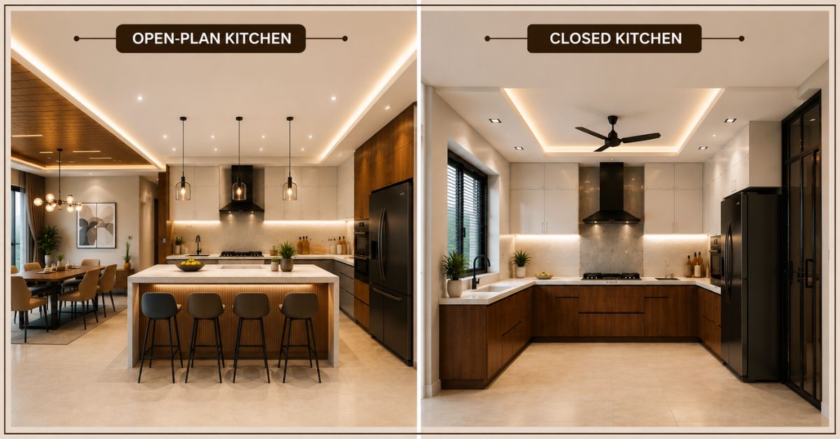 Kitchen false ceiling design