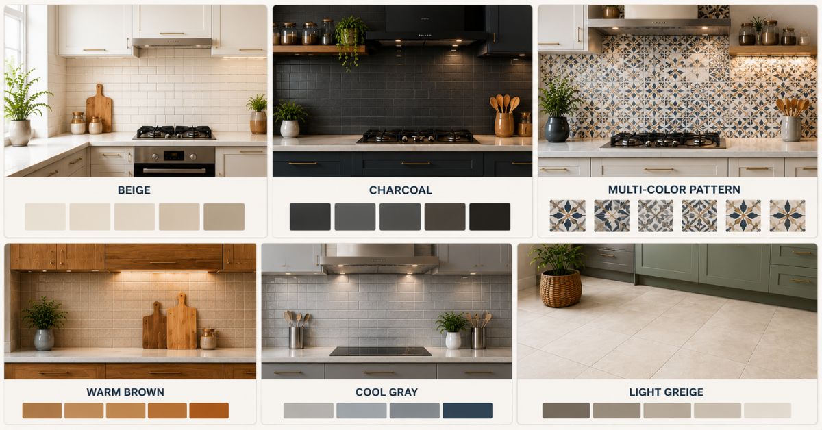 Kitchen tiles design