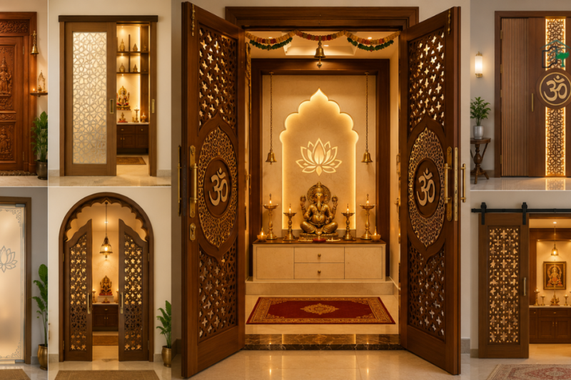 Pooja Room Door Designs