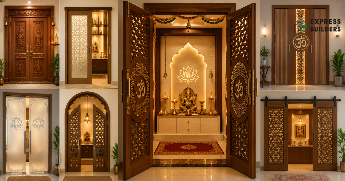 Pooja Room Door Designs