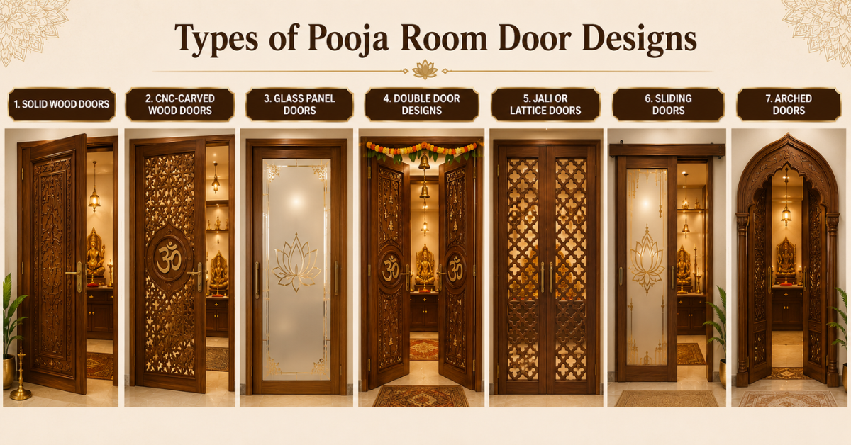 Pooja Room Door Designs