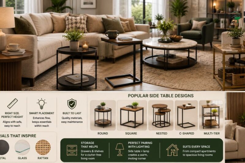 Side Tables for Living Room: A Style and Function Guide