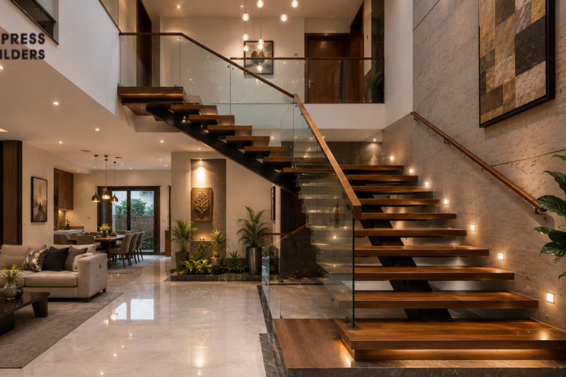 Duplex House Stairs Design: Materials, Styles, and Tips