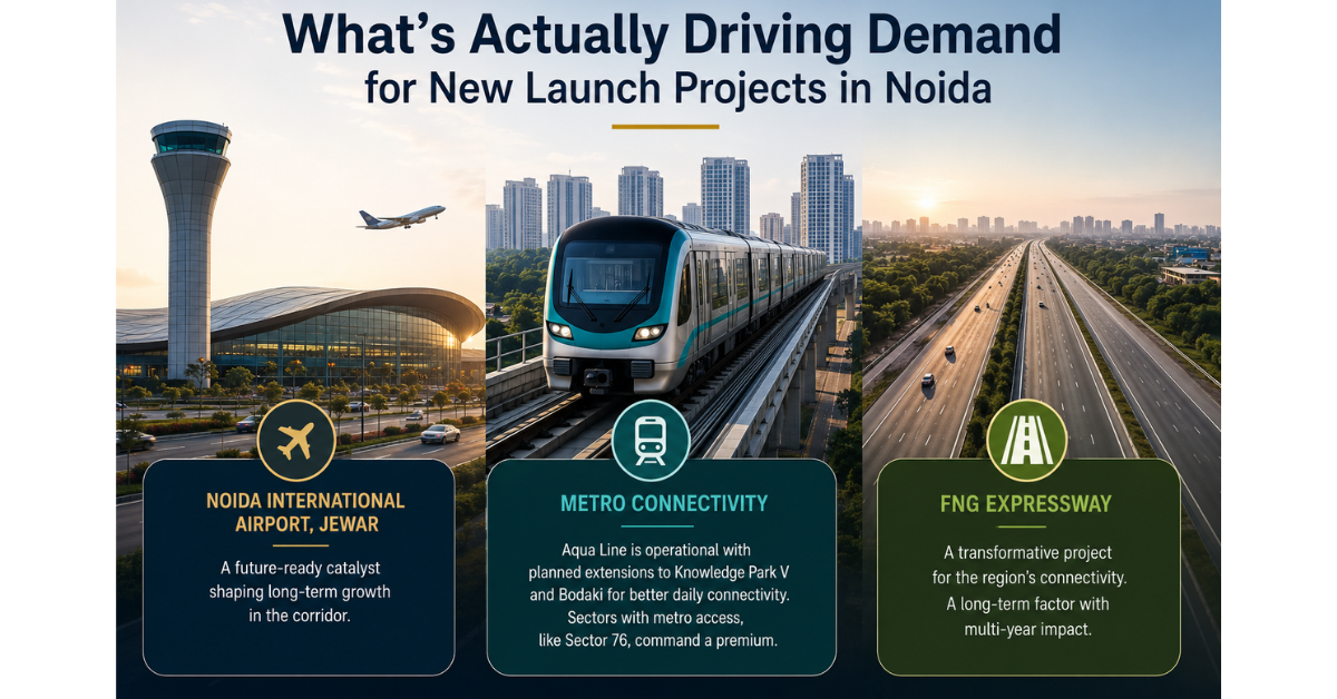New Launch Projects in Noida | 2026 Price & Possession Guide