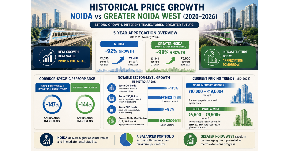Flats Near Metro Station in Noida vs Greater Noida: Best Investment 2026