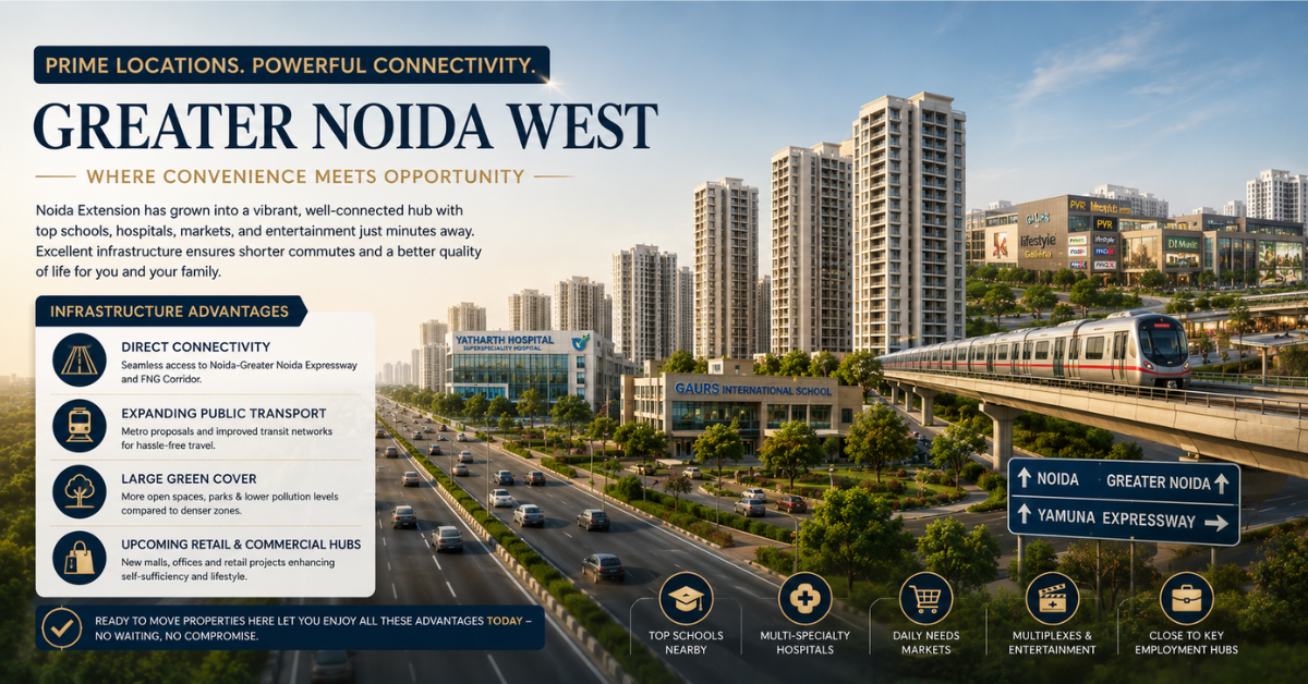 Ready to Move 2 BHK Flats in Greater Noida – Buy Now