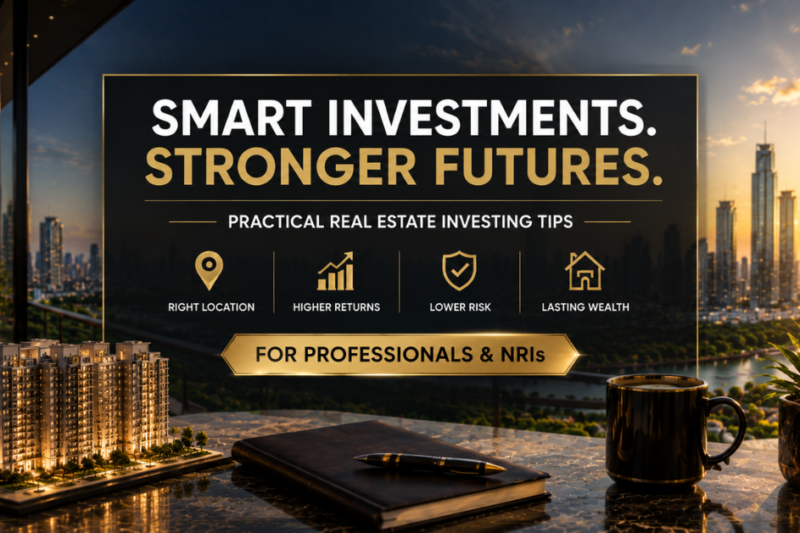 Real Estate Investing Tips Every Professional and NRI Needs Right Now