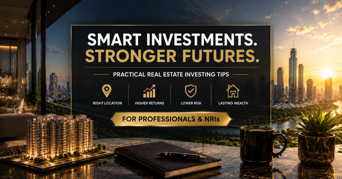 Real Estate Investing Tips for Professionals & NRIs