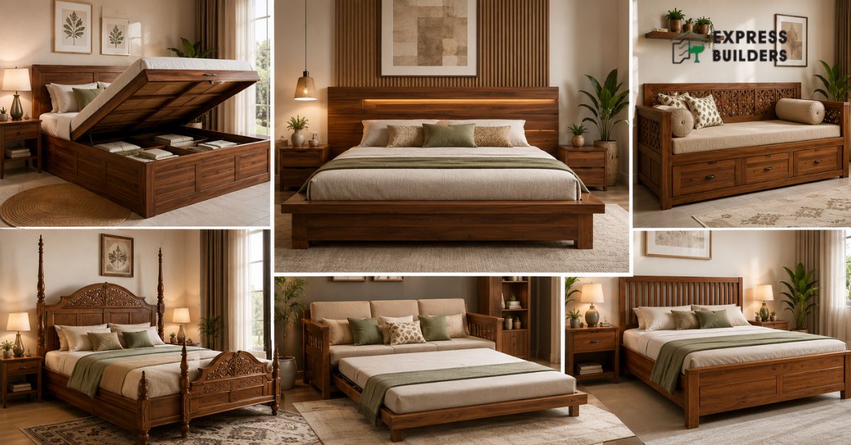 Wooden Bed Design