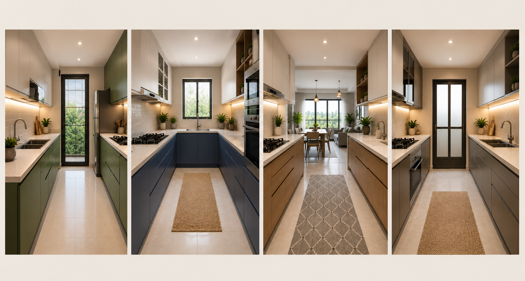 Parallel Kitchen Design