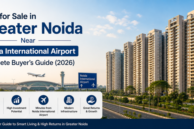 Flats for Sale in Greater Noida Near Noida International Airport: Complete Buyer’s Guide (2026)