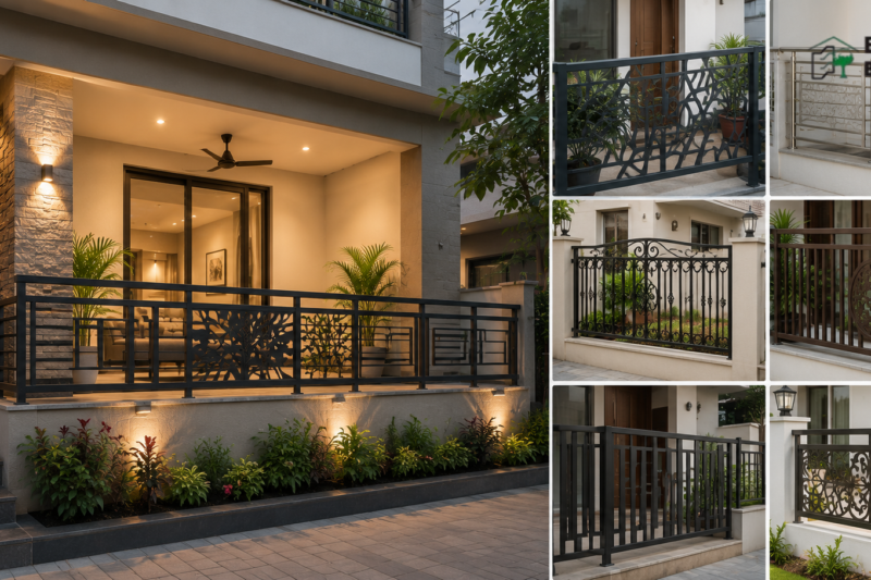 House Front Veranda Grill Design: Styles and Tips