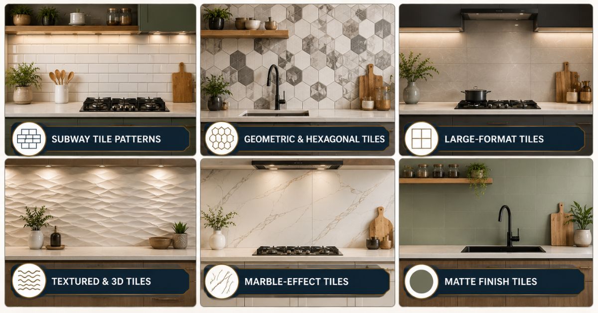Kitchen tiles design