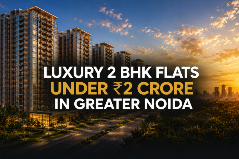 luxury 2 bhk flats under ₹2 crore in greater noida- best projects, prices & buying guide