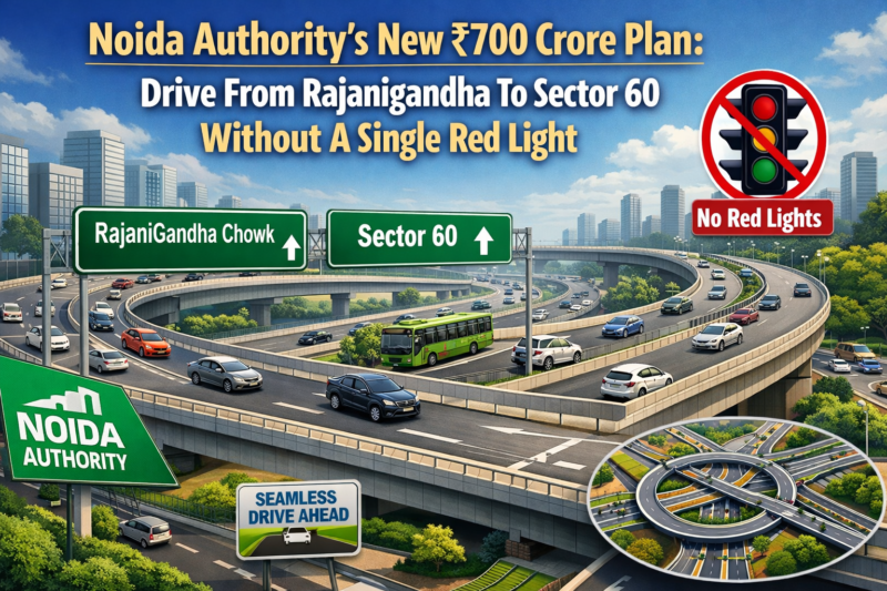 Noida Authority’s New ₹700 Crore Plan: Drive From Rajnigandha To Sector 60 Without A Single Red Light