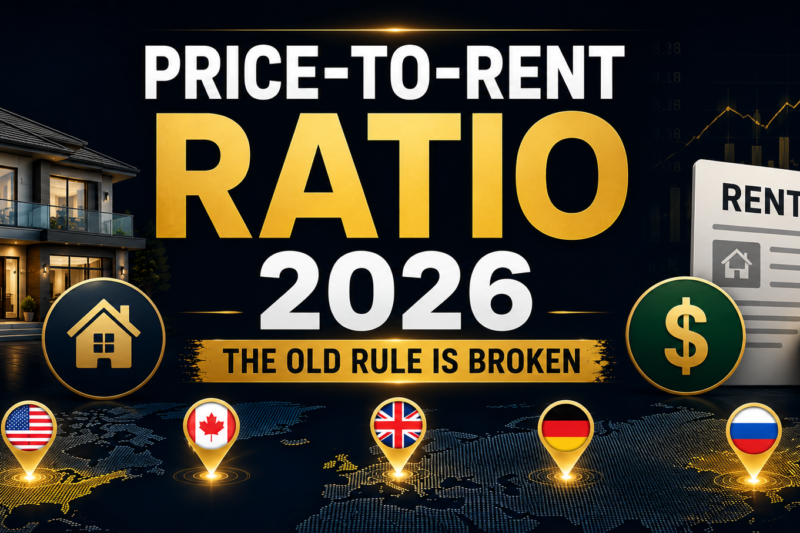 Price to Rent Ratio 2026: Why the Old Rule Is Broken