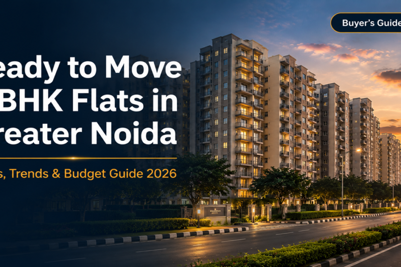 Ready to Move 4 BHK Flats in Greater Noida: Current Prices, Price Trends & Budget Guide