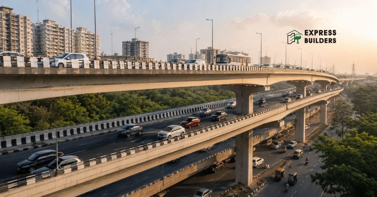 Greater Noida's Double Decker Flyover