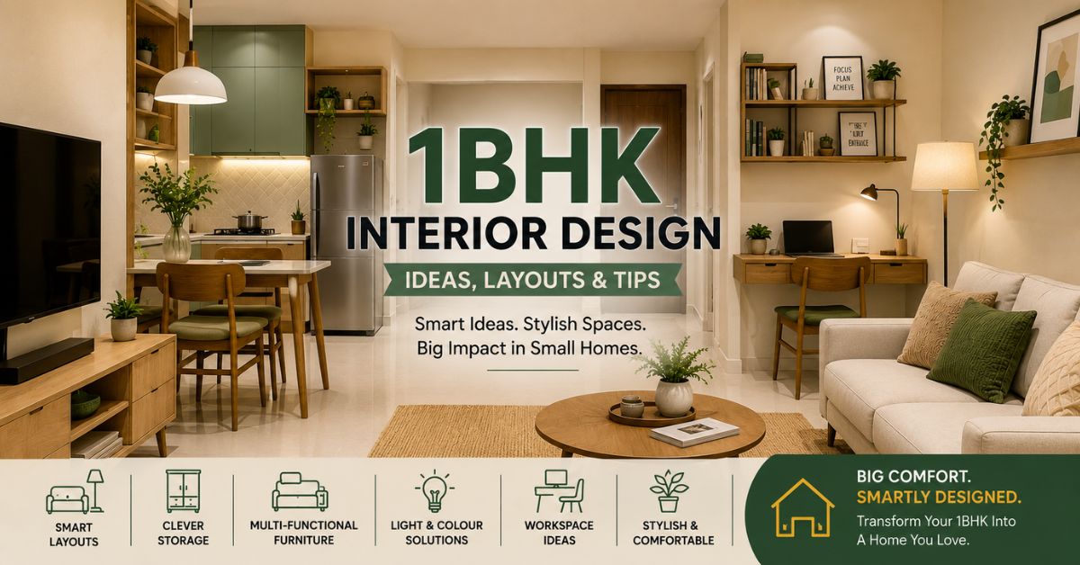 1BHK Interior Design