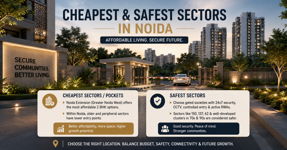 Buy 2 BHK Flat in Noida – Prices & Best Options 2026